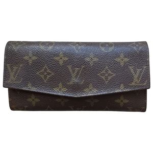 LOUIS VUITTON Vintage Monogram Envelope Flap Long Wallet